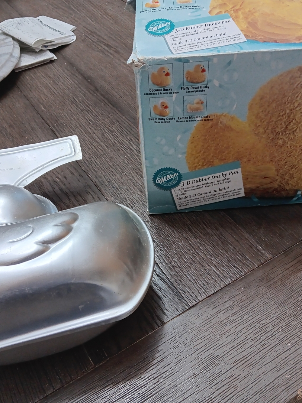 Wilton 3-D Rubber Ducky Cake Pan - Silver - Picture 2 of 4